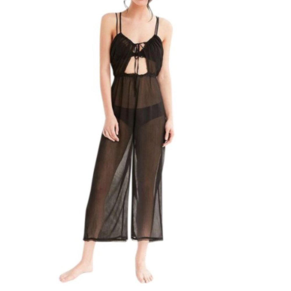 Out From Under Keyhole Tie-up lingerie swim cover